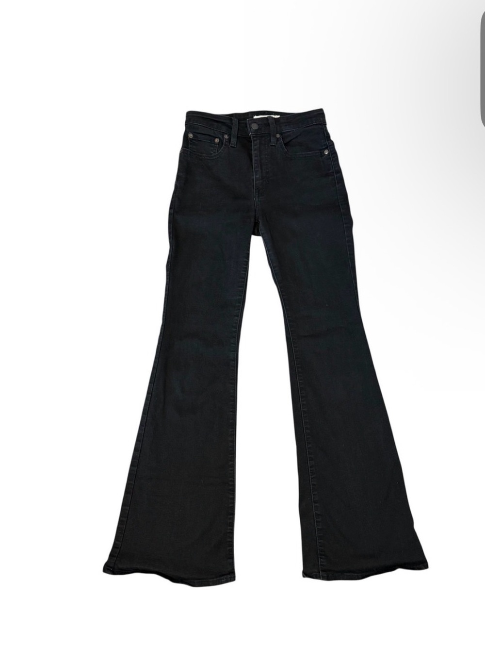 Women’s  Levi’s Black Flare Jeans